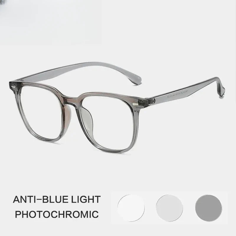 Unisex Square Full Rim Titanium Reading Glasses G61351 — view 5 | Rx Spectacle