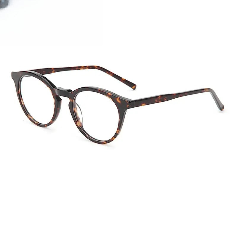 Men's Oval Full Rim Acetate Prescription Glasses 762216 — view 1 | Rx Spectacle