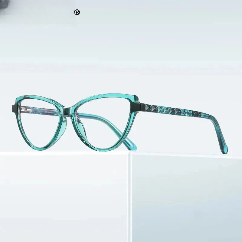 Women's Cat Eye Full Rim TR90 Reading Glasses 2131 — view 1 | Rx Spectacle