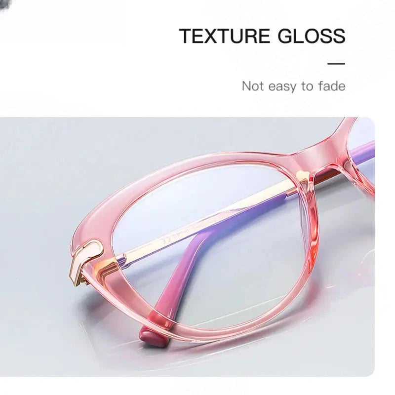 Women's Square Full Rim Acetate Reading Glasses 2088 — view 2 | Rx Spectacle