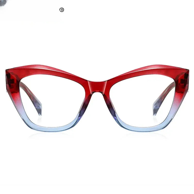 Women's Cat Eye Full Rim Acetate Reading Glasses 2197 — view 4 | Rx Spectacle