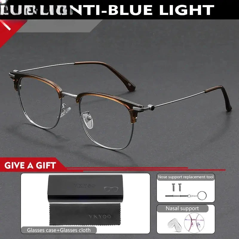 Unisex Square Full Rim TR90 Reading Glasses 80601 — view 3 | Rx Spectacle