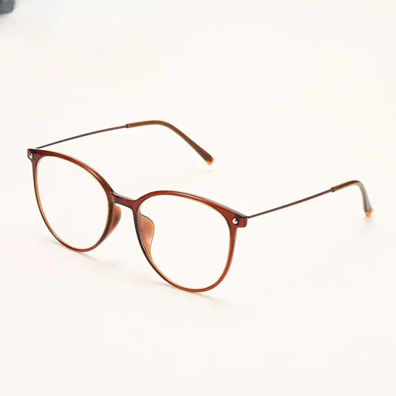 Unisex Round Full Rim Titanium Prescription Glasses 312155 — view 5 | Rx Spectacle