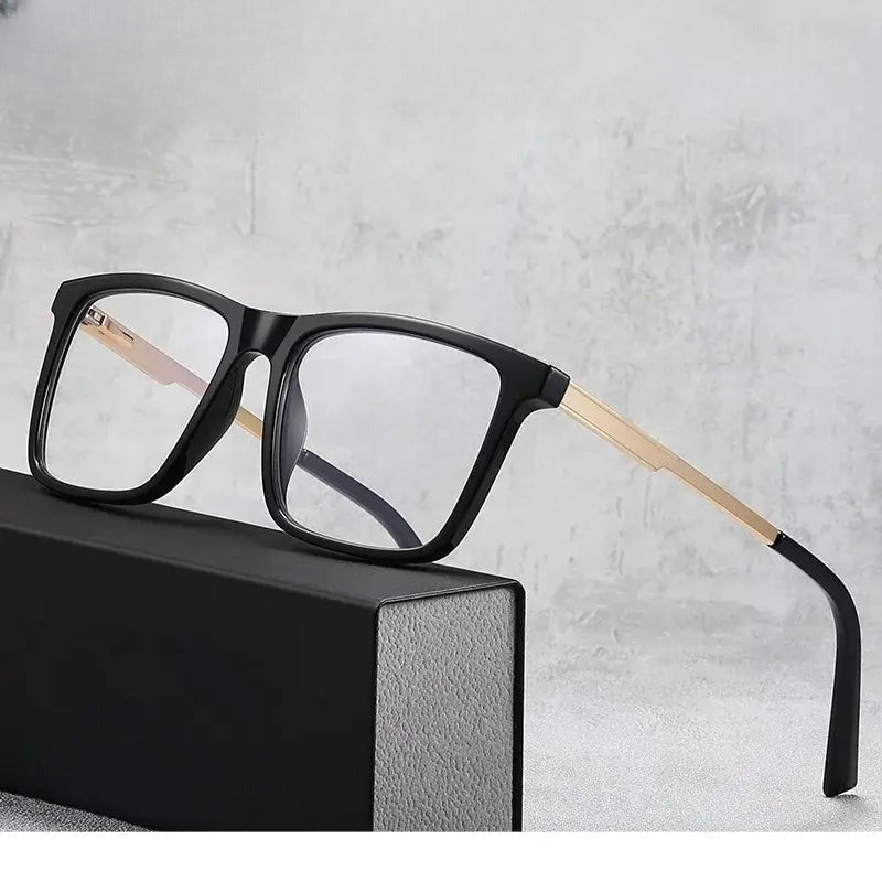 Unisex Square Full Rim TR90 Prescription Glasses 93550 — view 1 | Rx Spectacle