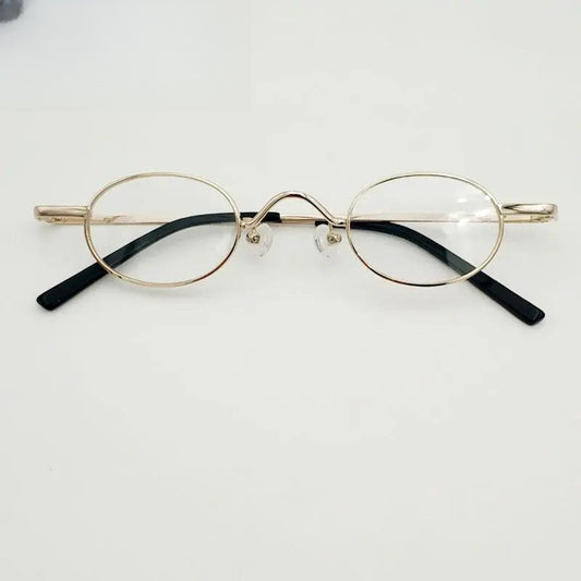 Unisex Round Full Rim Alloy Prescription Glasses Y035 — view 1 | Rx Spectacle