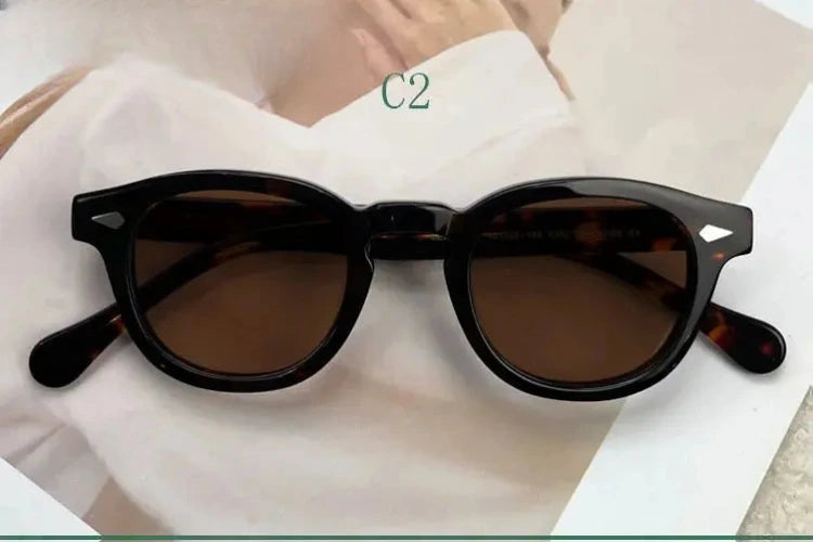 Women's Oval Full Rim Acetate Prescription Glasses Y4638 — view 11 | Rx Spectacle