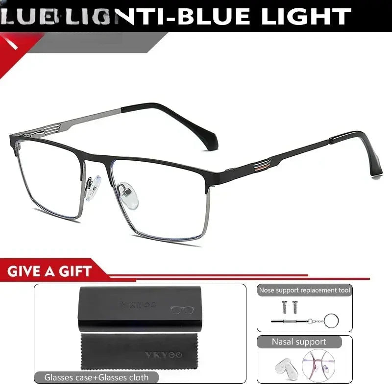 Women's Square Full Rim Acetate Reading Glasses 69151 — view 6 | Rx Spectacle