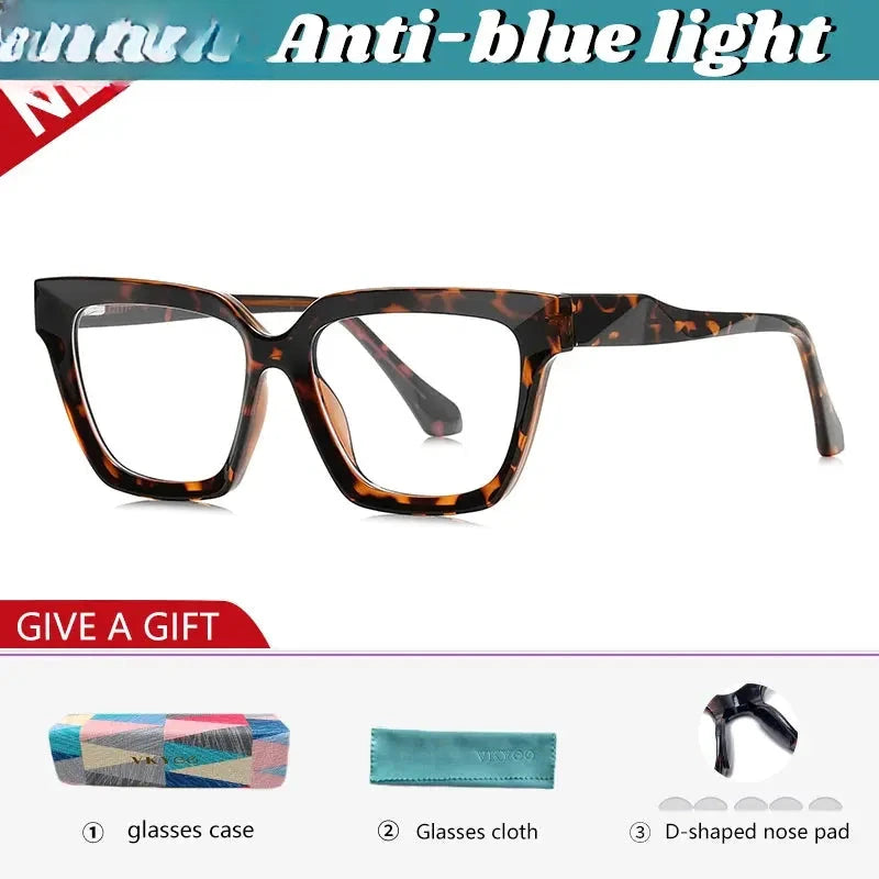 Women's Cat Eye Full Rim TR90 Reading Glasses 606083 — view 6 | Rx Spectacle