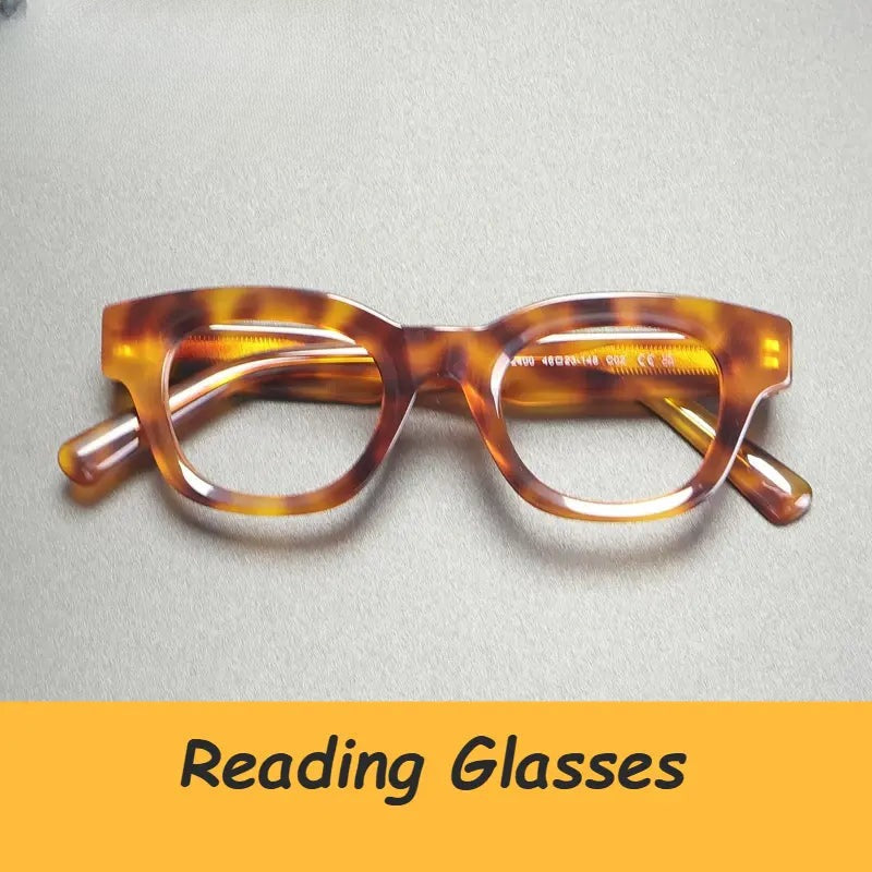 Women's Square Full Rim Acetate Reading Glasses G2400 — view 1 | Rx Spectacle