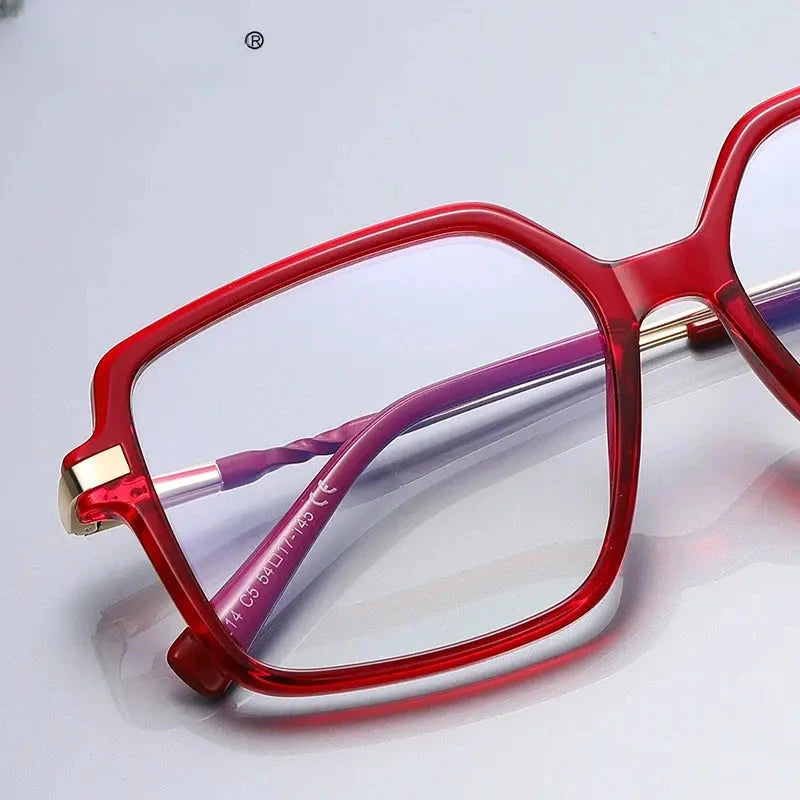 Women's Cat Eye Full Rim TR90 Reading Glasses 2214 — view 2 | Rx Spectacle