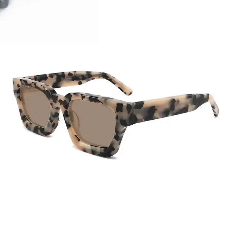 Unisex Square Full Rim Acetate Prescription Glasses Mo19 — view 24 | Rx Spectacle