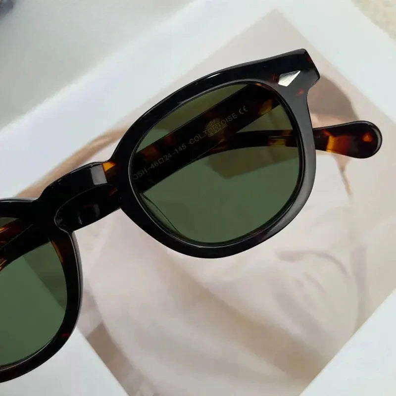 Women's Oval Full Rim Acetate Prescription Glasses Y4638 — view 2 | Rx Spectacle
