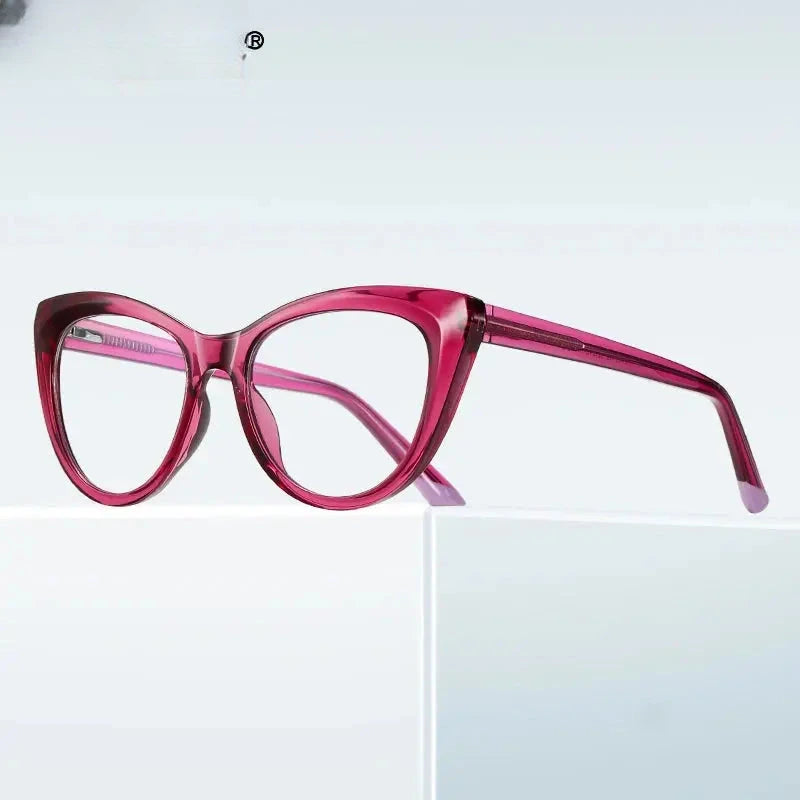 Women's Cat Eye Full Rim TR90 Reading Glasses 2149 — view 2 | Rx Spectacle
