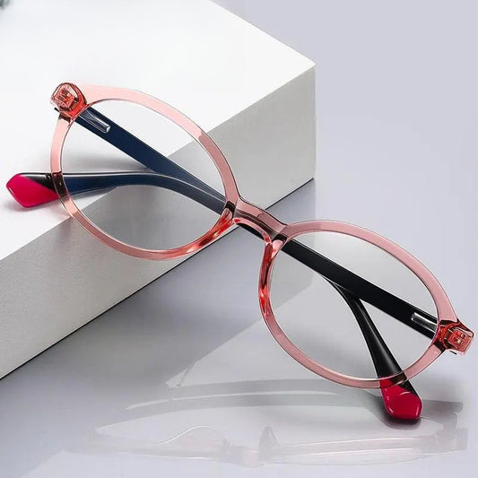 Unisex Round Full Rim Titanium Prescription Glasses 20205 — view 1 | Rx Spectacle
