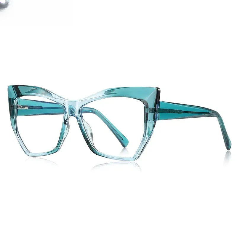 Women's Cat Eye Full Rim TR90 Reading Glasses 2157 — view 12 | Rx Spectacle