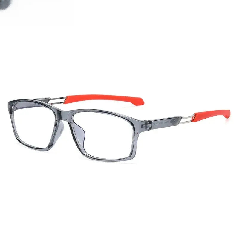 Men's Square Full Rim TR90 Reading Glasses 18189 — view 9 | Rx Spectacle