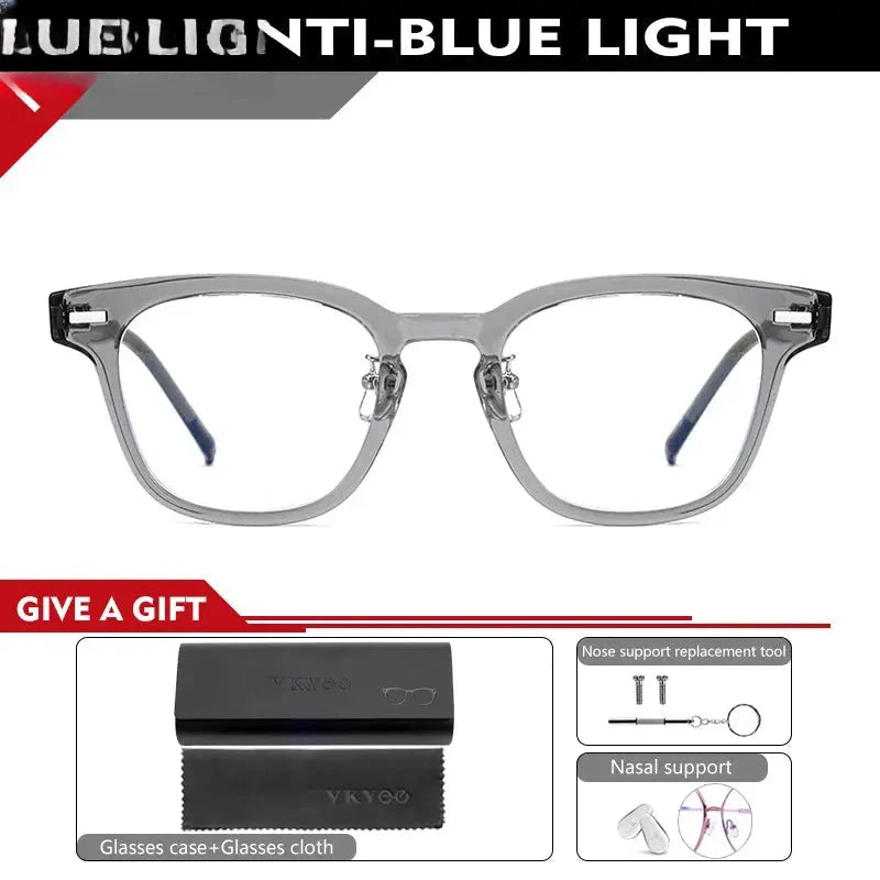 Unisex Square Full Rim Acetate Reading Glasses 98310 — view 6 | Rx Spectacle