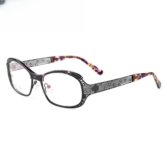 Women's Oval Full Rim TR90 Prescription Glasses 19054 — view 1 | Rx Spectacle