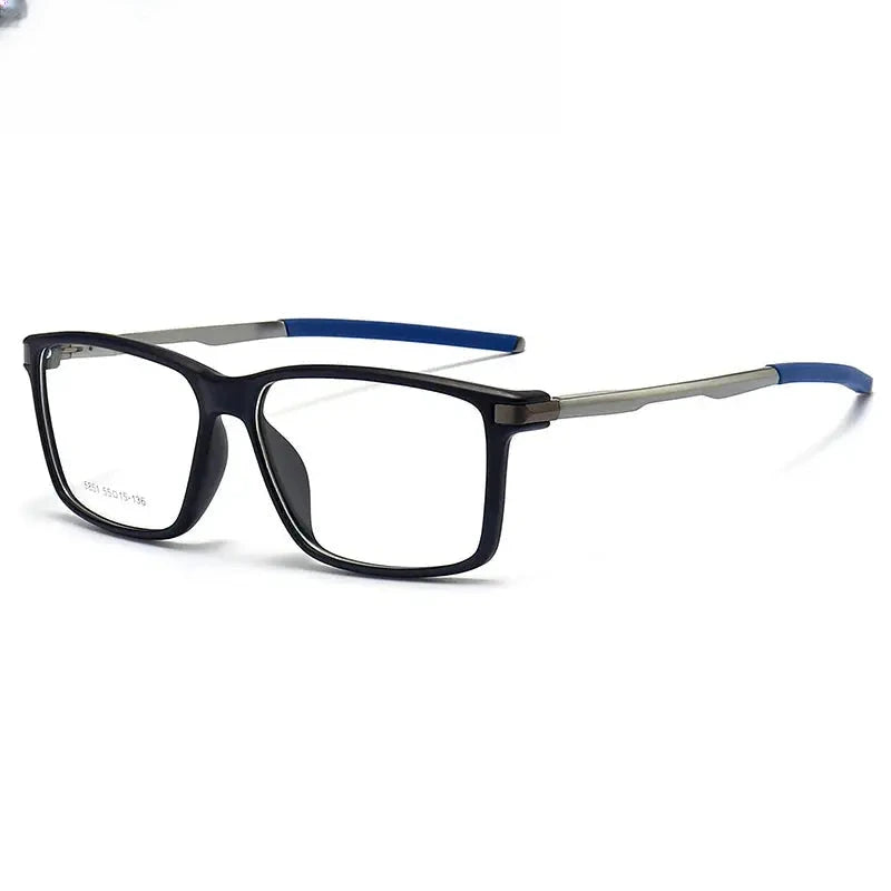 Women's Square Full Rim TR90 Prescription Glasses 615851 — view 3 | Rx Spectacle