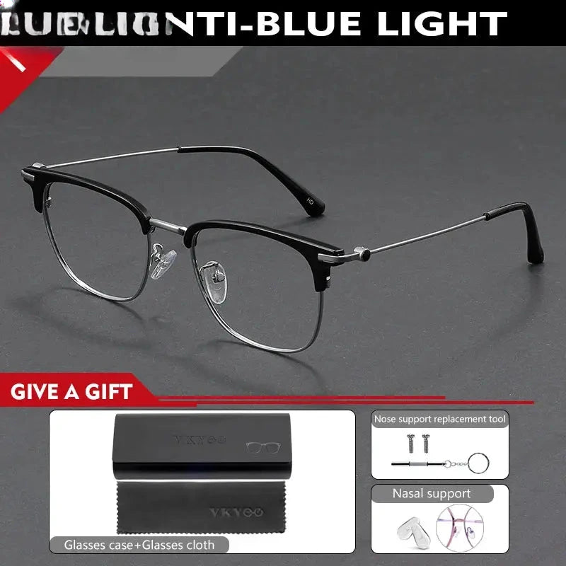 Unisex Square Full Rim TR90 Reading Glasses 80601 — view 6 | Rx Spectacle