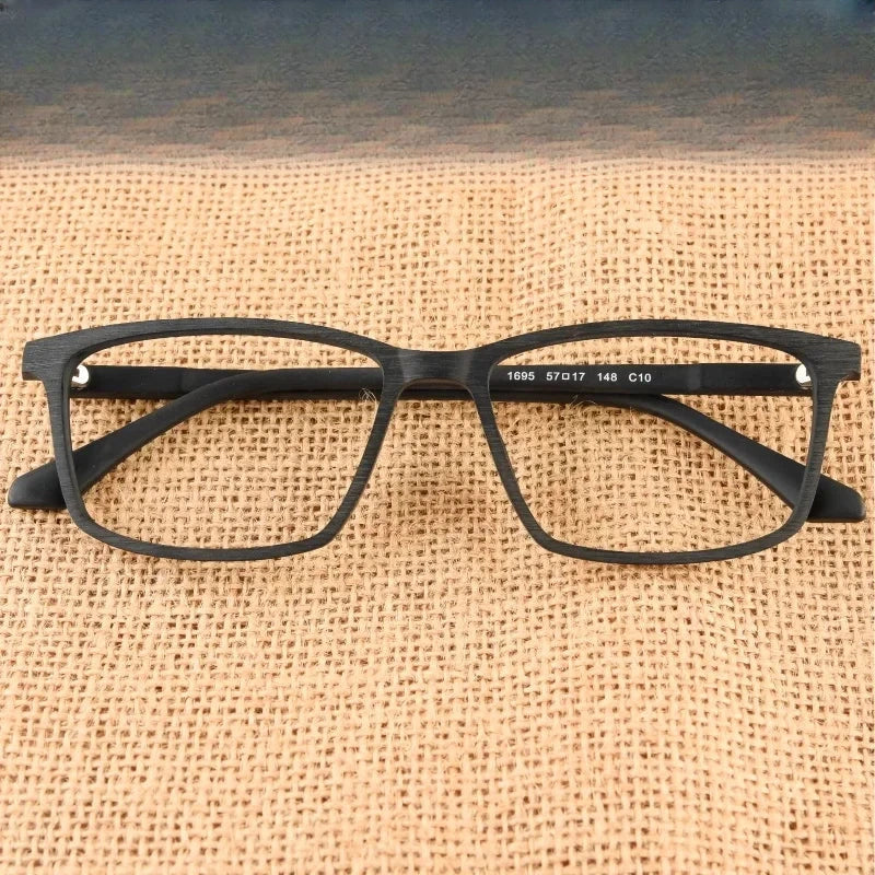 Men's Square Full Rim Titanium Prescription Glasses 169500 — view 1 | Rx Spectacle