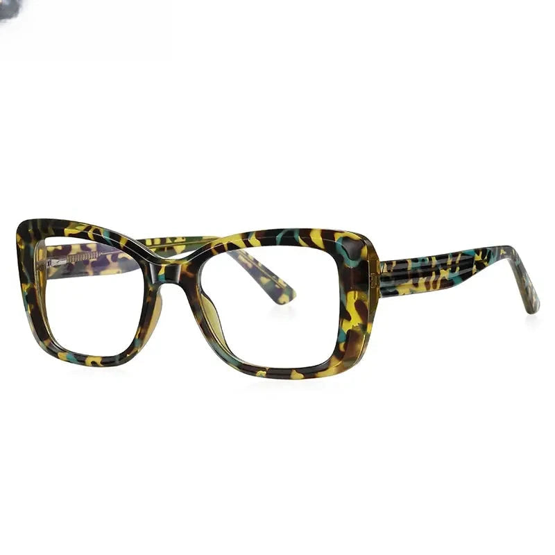 Women's Square Full Rim TR90 Reading Glasses 2147 — view 10 | Rx Spectacle