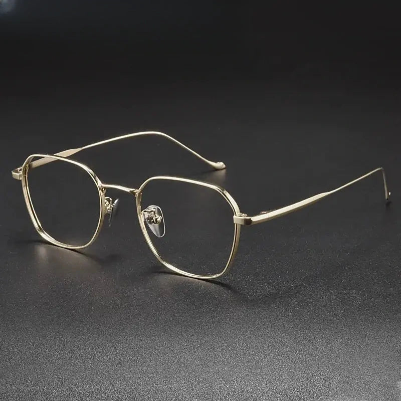 Women's Polygon Full Rim Titanium Prescription Glasses 369316 — view 1 | Rx Spectacle