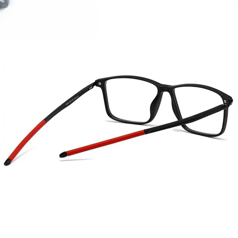 Men's Square Full Rim TR90 Sports Glasses — view 9 | Rx Spectacle