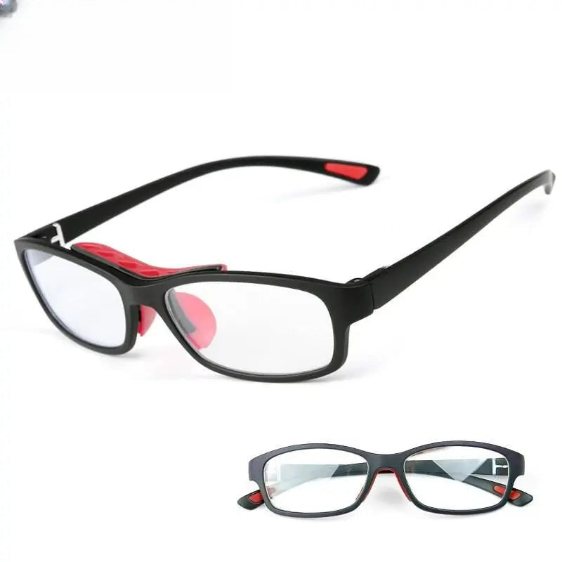 Unisex Square Full Rim TR90 Sports Glasses 010 — view 15 | Rx Spectacle
