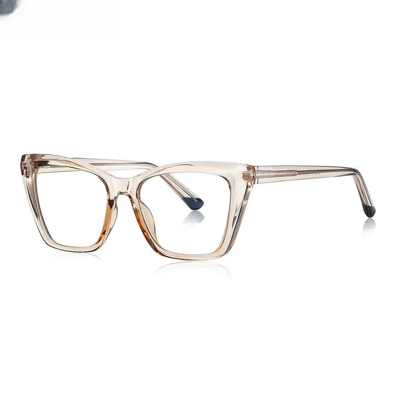 Women's Square Full Rim Titanium Reading Glasses 2150 — view 10 | Rx Spectacle