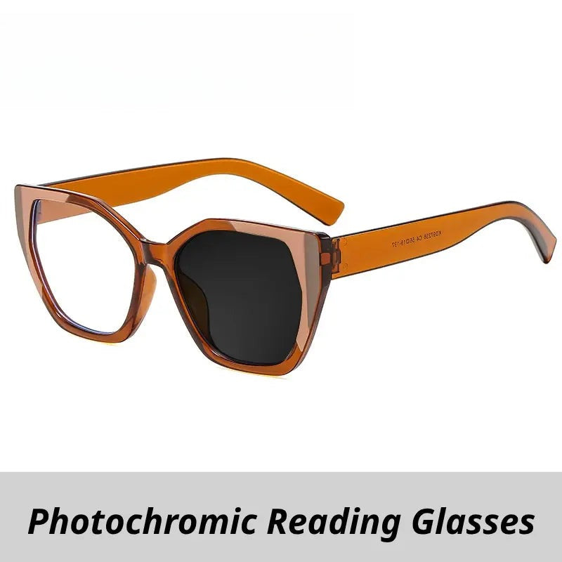 Women's Polygon Full Rim Alloy Reading Glasses 745232 — view 1 | Rx Spectacle