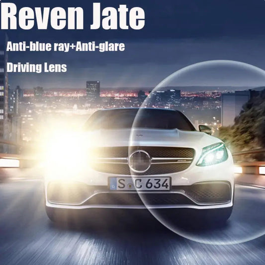Progressive Anti Glare Anti Blue Clear Driving Lenses — view 1 | Rx Spectacle