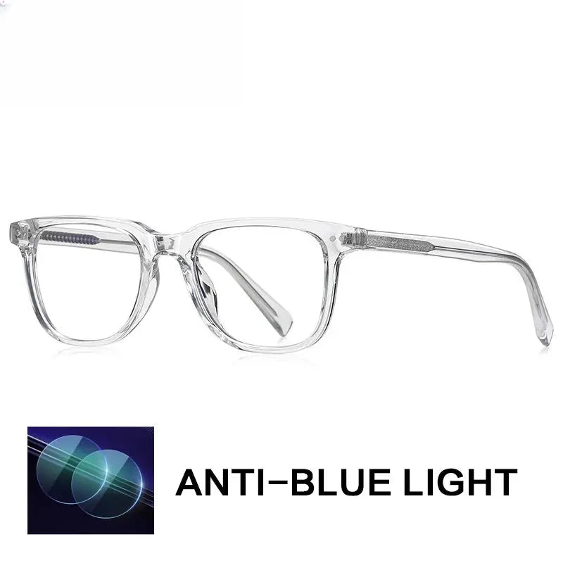 Unisex Square Full Rim TR90 Reading Glasses Gxy2119 — view 3 | Rx Spectacle