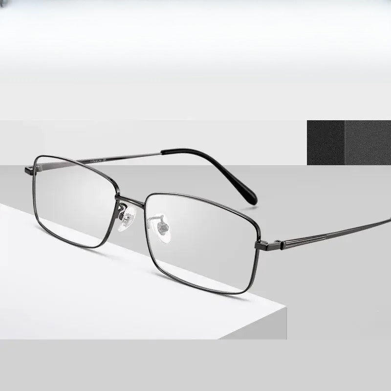 Women's Square Full Rim Alloy Prescription Glasses 99108 — view 1 | Rx Spectacle