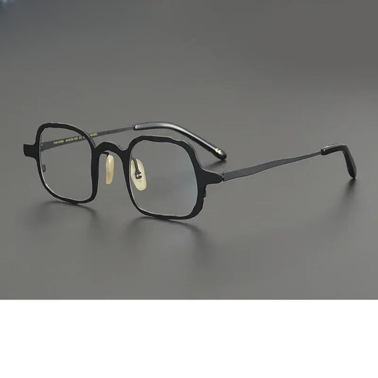Unisex Irregular Full Rim Titanium Prescription Glasses 670086 — view 1 | Rx Spectacle