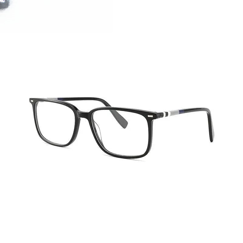 Unisex Square Full Rim Acetate Prescription Glasses 9021 — view 8 | Rx Spectacle