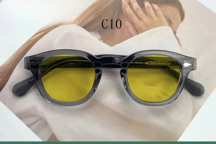 Women's Oval Full Rim Acetate Prescription Glasses Y4638 — view 19 | Rx Spectacle