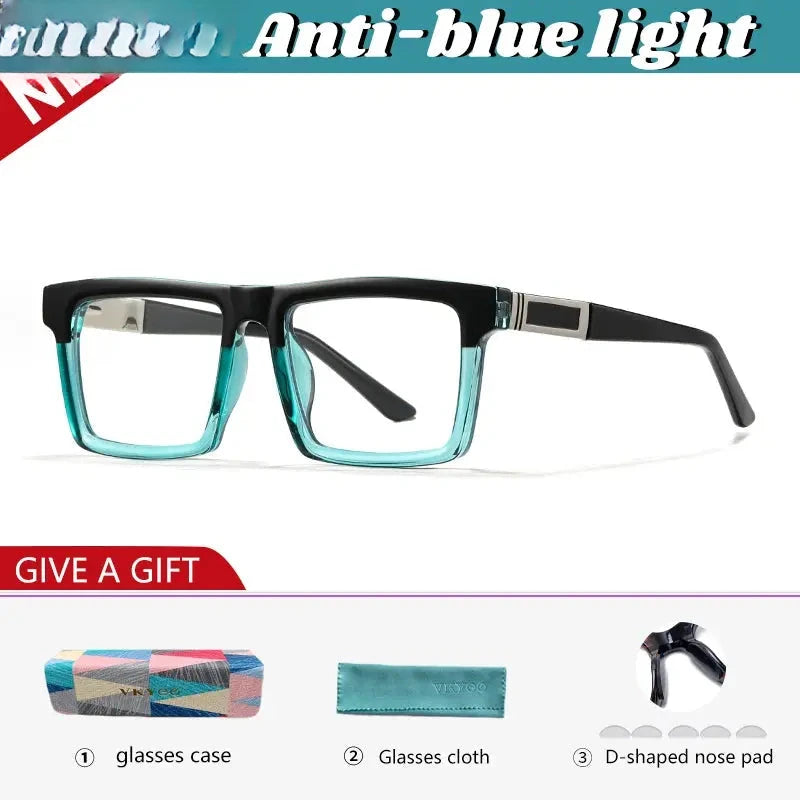 Men's Browline Full Rim TR90 Reading Glasses 360034 — view 4 | Rx Spectacle