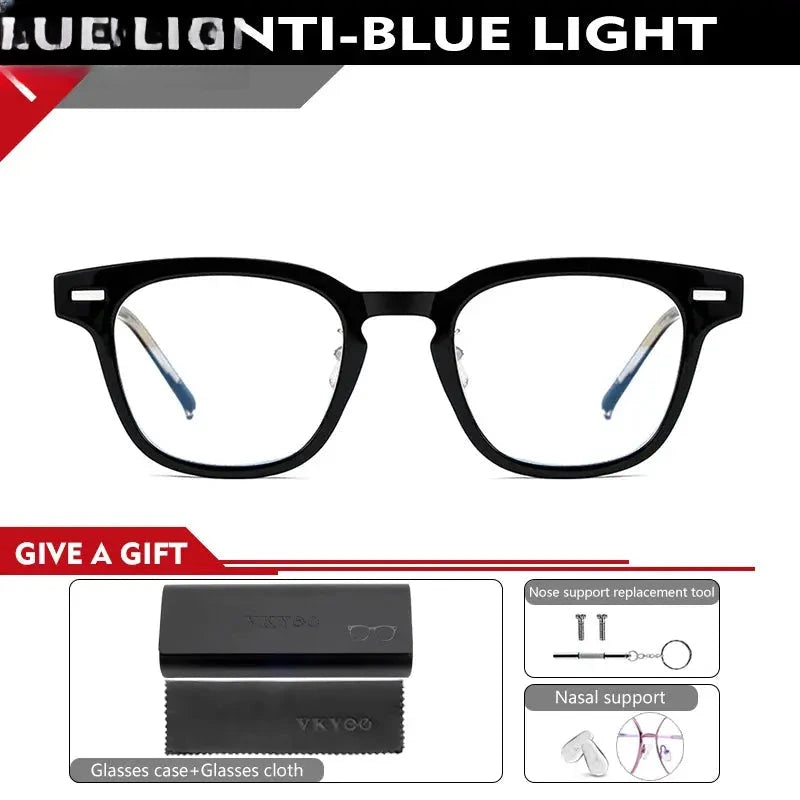 Unisex Square Full Rim Acetate Reading Glasses 98310 — view 5 | Rx Spectacle