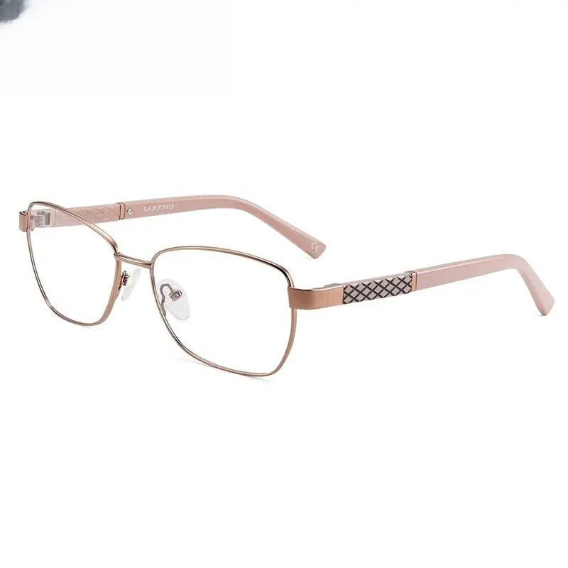 Women's Square Full Rim Acetate Prescription Glasses 7010 — view 9 | Rx Spectacle