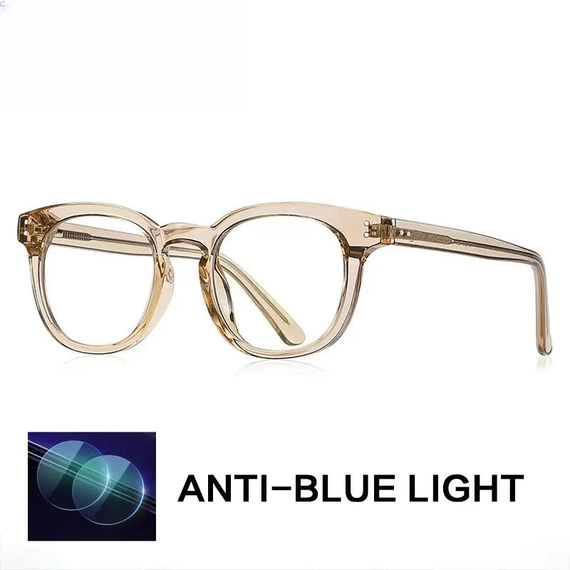 Unisex Square Full Rim Titanium Reading Glasses Gxyj2125 — view 4 | Rx Spectacle