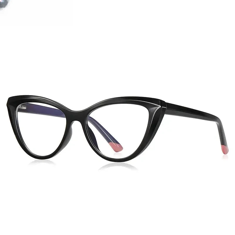 Women's Cat Eye Full Rim Reading Glasses Pfd2152 — view 5 | Rx Spectacle