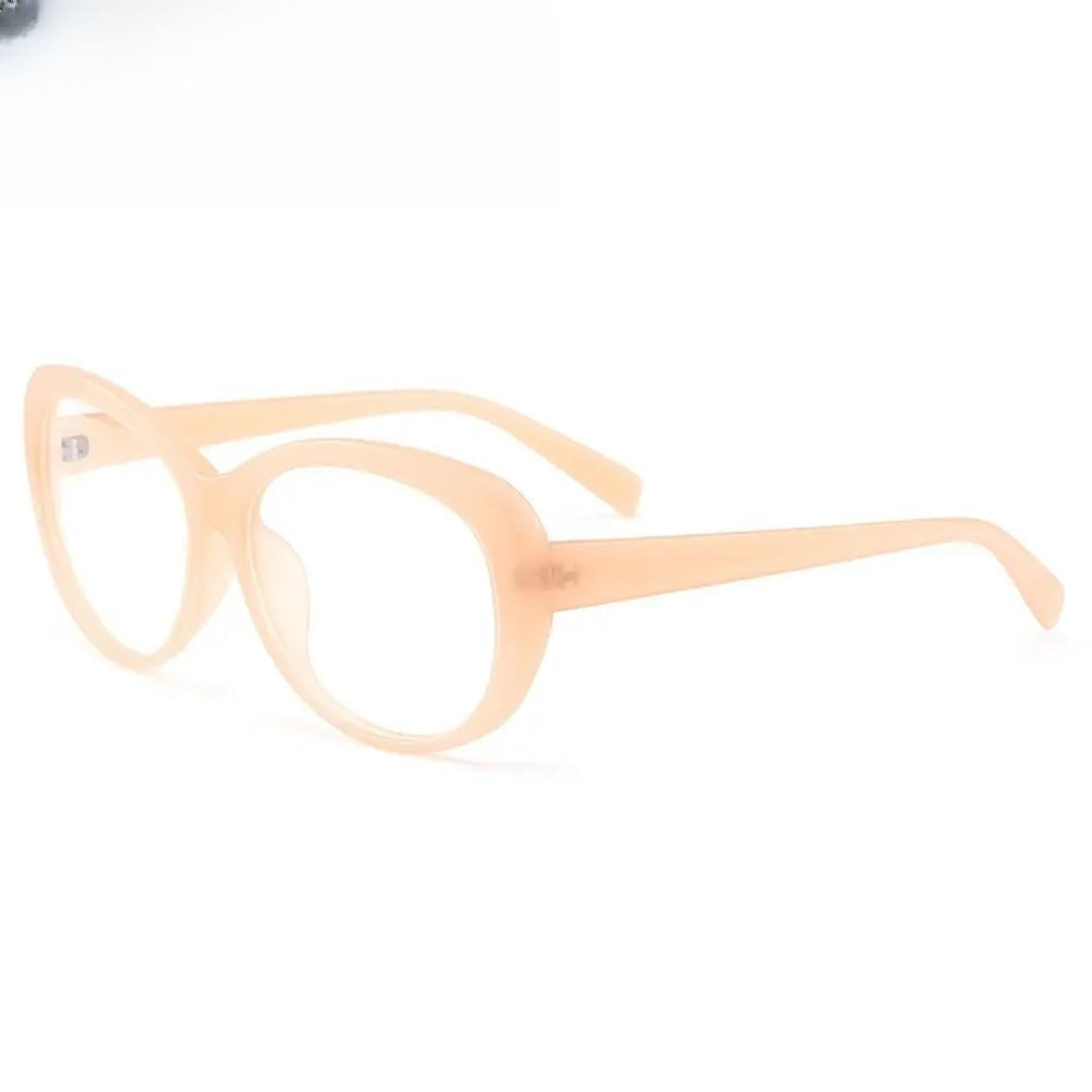 Women's Oval Full Rim TR90 Prescription Glasses H8040 — view 1 | Rx Spectacle