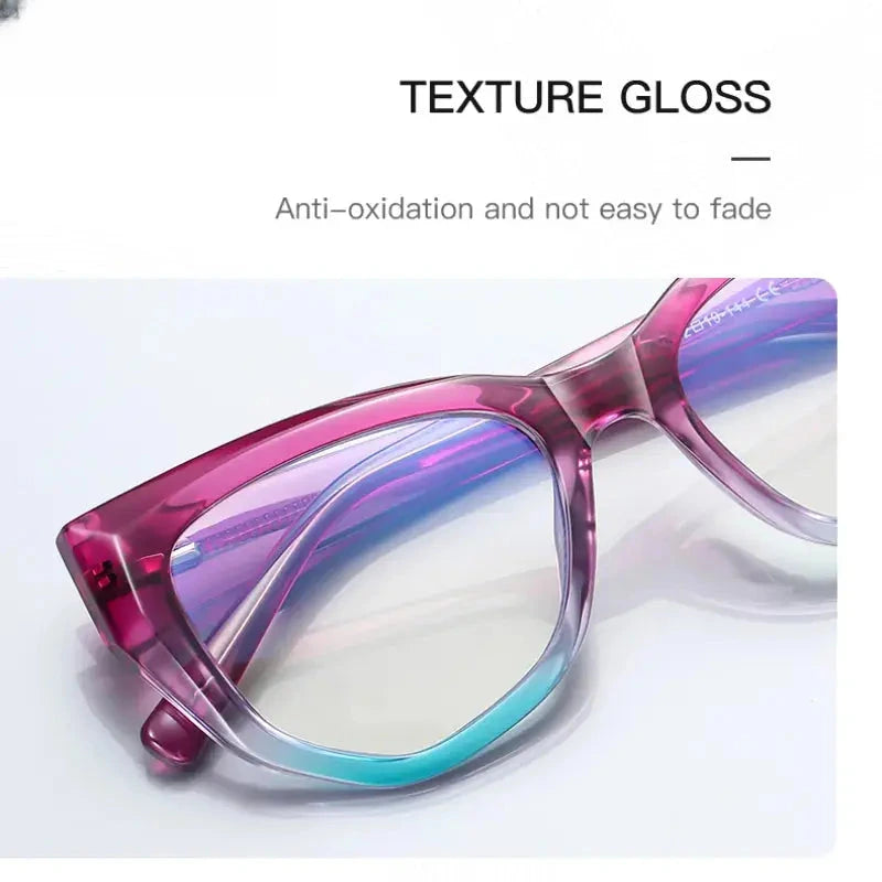 Women's Cat Eye Full Rim TR90 Reading Glasses 2156 — view 5 | Rx Spectacle