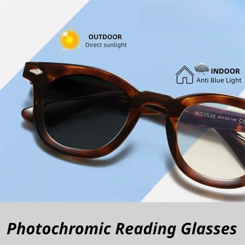 Unisex Square Full Rim TR90 Reading Glasses 682530 — view 1 | Rx Spectacle