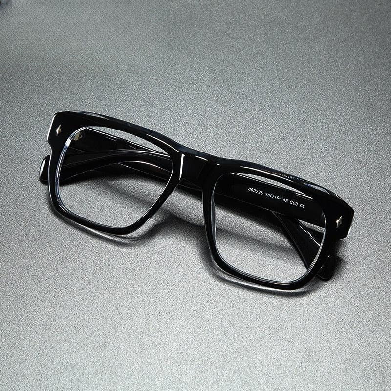 Unisex Square Full Rim Acetate Prescription Glasses Gxyj839 — view 1 | Rx Spectacle