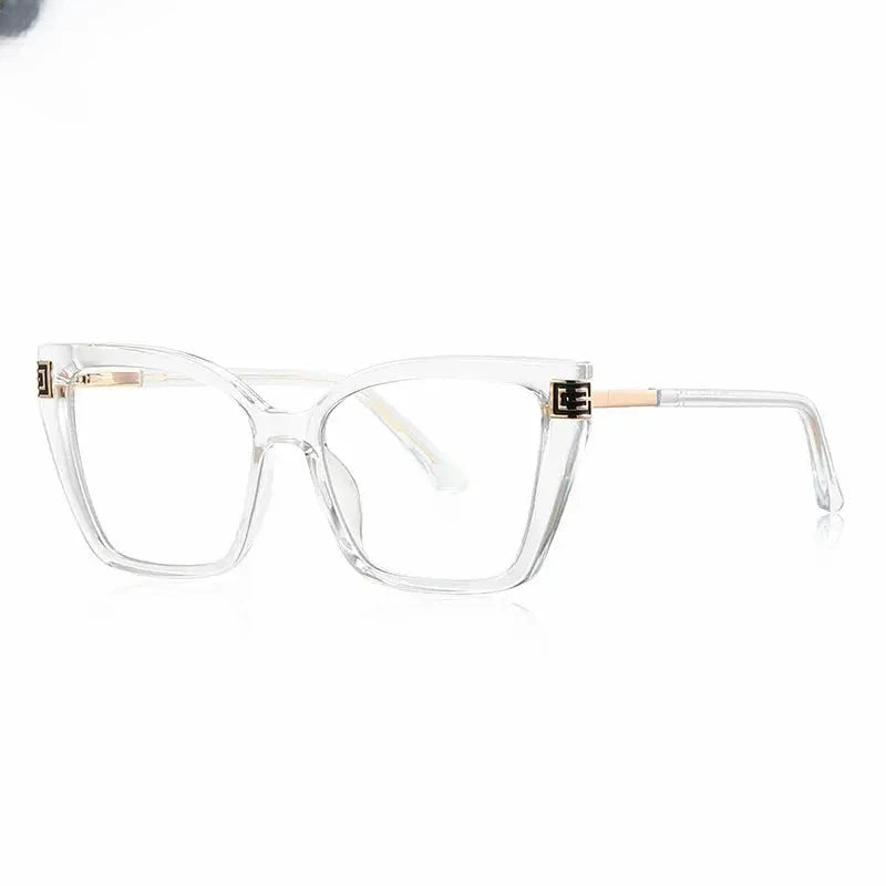 Women's Cat Eye Full Rim TR90 Prescription Glasses 882260 — view 8 | Rx Spectacle