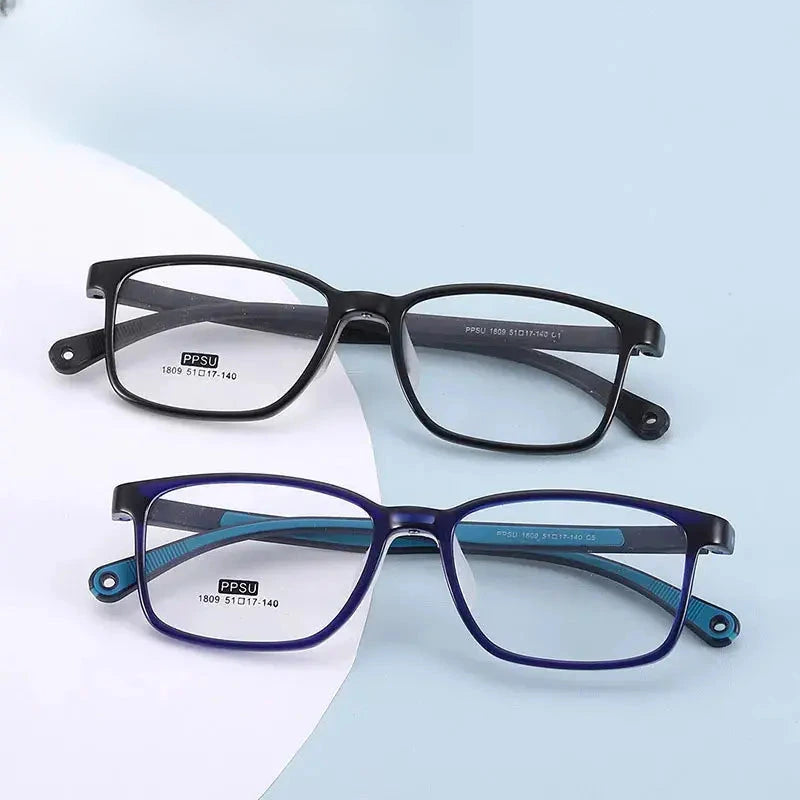 Unisex Square Full Rim TR90 Prescription Glasses 18094 — view 1 | Rx Spectacle