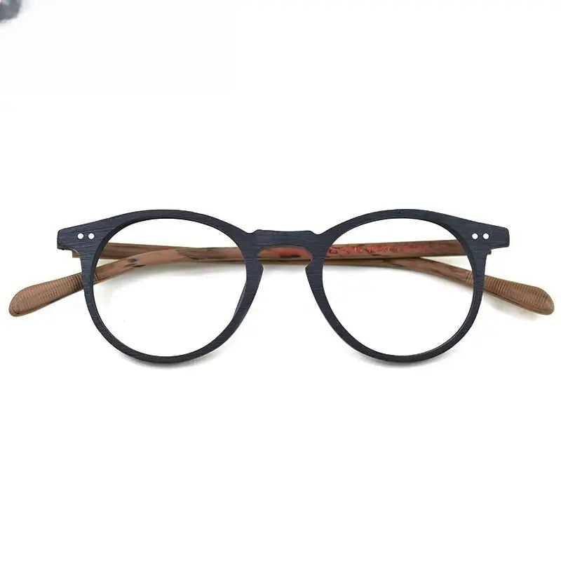Men's Round Full Rim Acetate Prescription Glasses 2172015 — view 12 | Rx Spectacle
