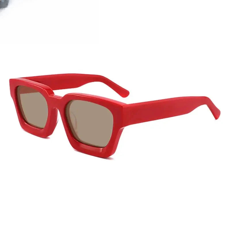 Unisex Square Full Rim Acetate Prescription Glasses Mo19 — view 22 | Rx Spectacle